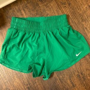 Nike green dri fit shorts green size small